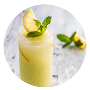 Citronnade à la menthe fraîche