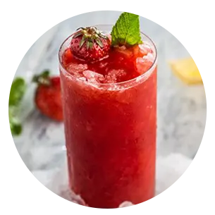 Citronnade à la fraise