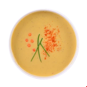 Soupe de lentilles corail